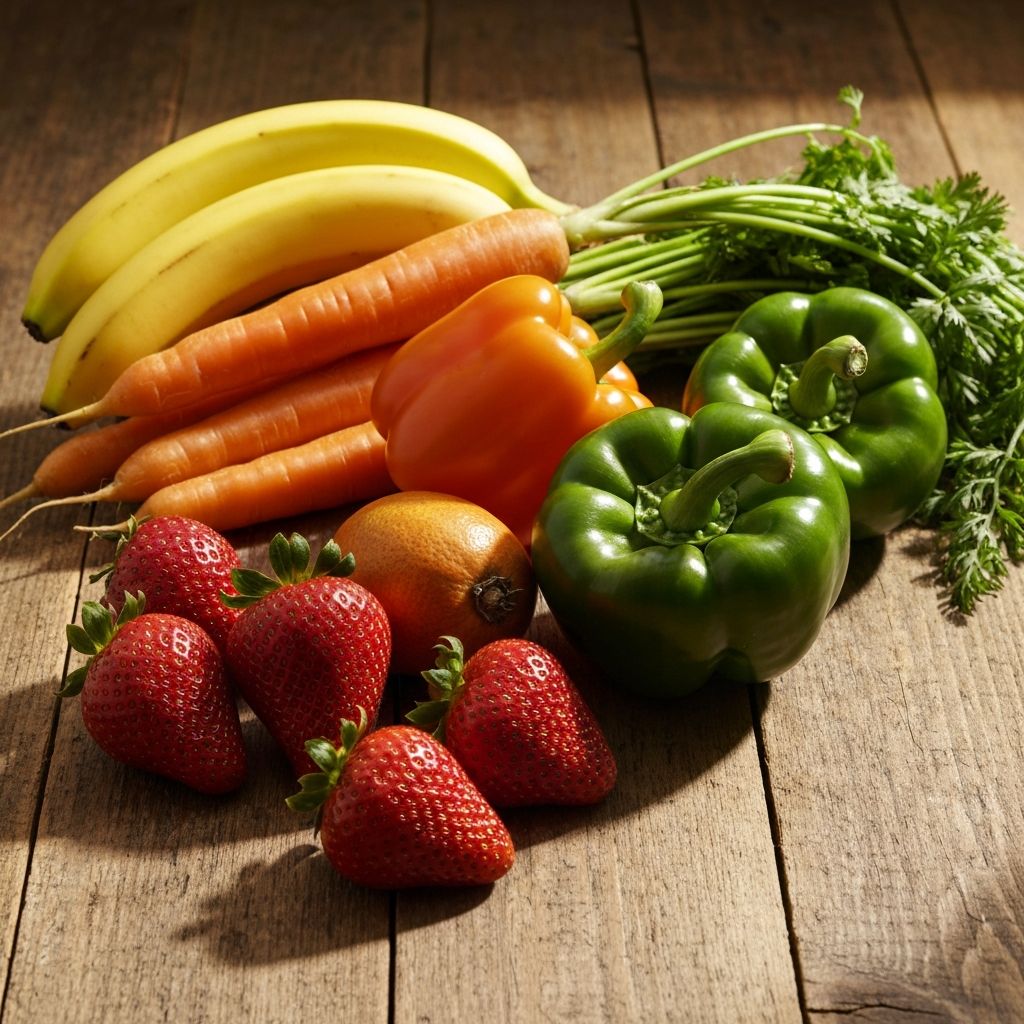 Légumes et fruits frais